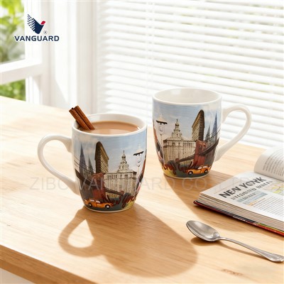 Cenderamata Ceramic Perut Bentuk Mug