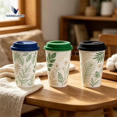 Mug Kembara Seramik Putih